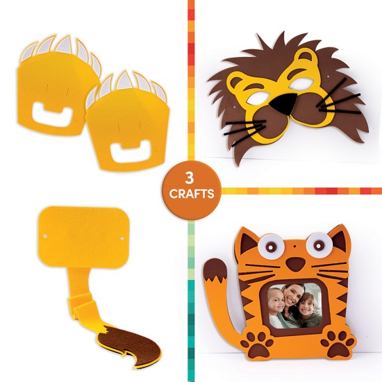 AS Craft Ζωάκια Παιχνίδι Με 3 Χειροτεχνίες DIY Για 3+ Χρονών AS Craft Ζωάκια Παιχνίδι Με 3 Χειροτεχνίες DIY Για 3+ Χρονών