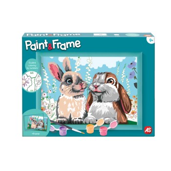 Paint & Frame | Paint by Numbers - Cute Bunnies | Για Ηλικίες 9+ Χρονών