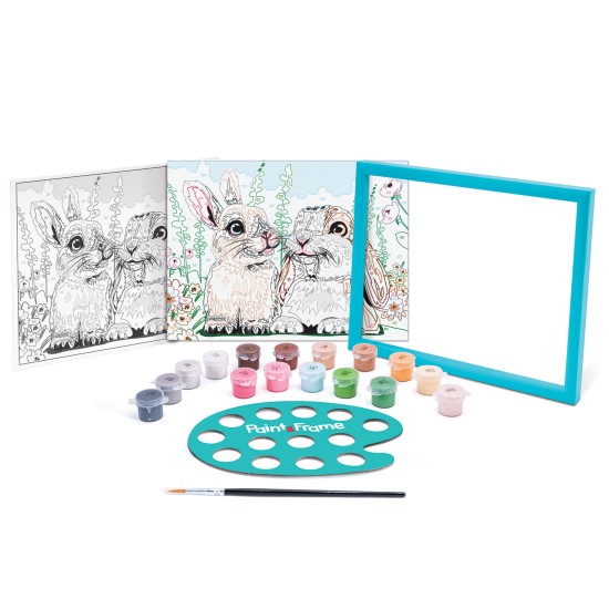 Paint & Frame Ζωγραφίζω Με Αριθμούς Cute Bunnies Για Ηλικίες 9+ Χρονών Paint & Frame Ζωγραφίζω Με Αριθμούς Cute Bunnies Για Ηλικίες 9+ Χρονών