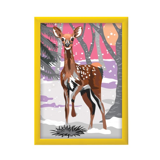 Paint & Frame Ζωγραφίζω Με Αριθμούς Snow Deer Για Ηλικίες 9+ Χρονών Paint & Frame Ζωγραφίζω Με Αριθμούς Snow Deer Για Ηλικίες 9+ Χρονών