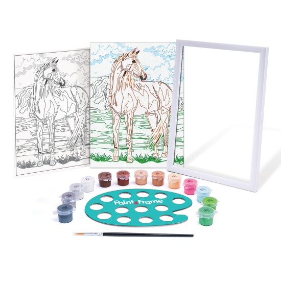 Paint & Frame Ζωγραφίζω Με Αριθμούς Wild Horse Για Ηλικίες 9+ Χρονών Paint & Frame Ζωγραφίζω Με Αριθμούς Wild Horse Για Ηλικίες 9+ Χρονών