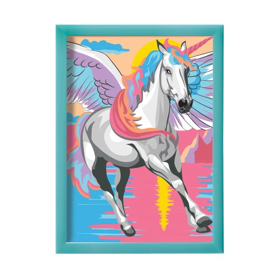 Paint & Frame Ζωγραφίζω Με Αριθμούς Magic Unicorn Για Ηλικίες 9+ Χρονών Paint & Frame Ζωγραφίζω Με Αριθμούς Magic Unicorn Για Ηλικίες 9+ Χρονών