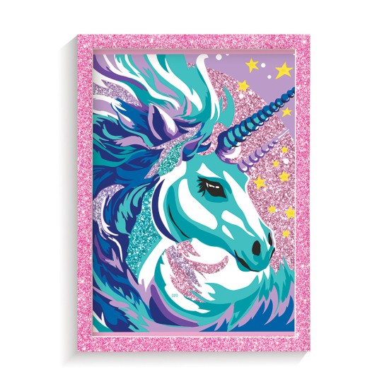 Paint & Frame Ζωγραφίζω Με Αριθμούς Fairytale Unicorn Για Ηλικίες 6+ Χρονών Paint & Frame Ζωγραφίζω Με Αριθμούς Fairytale Unicorn Για Ηλικίες 6+ Χρονών