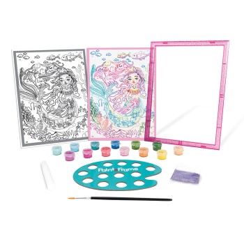 Paint & Frame | Paint by Numbers - Mythical Mermaid | Για Ηλικίες 6+ Χρονών