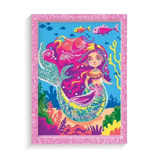 Paint & Frame Ζωγραφίζω Με Αριθμούς Mythical Mermaid Για Ηλικίες 6+ Χρονών Paint & Frame Ζωγραφίζω Με Αριθμούς Mythical Mermaid Για Ηλικίες 6+ Χρονών
