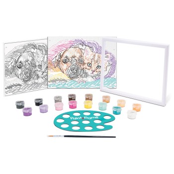 Paint & Frame | Paint by Numbers - Sweet Friendship | Για Ηλικίες 9+ Χρονών