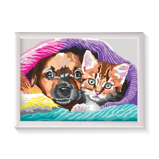 Paint & Frame Ζωγραφίζω Με Αριθμούς Sweet Friendship Για Ηλικίες 9+ Χρονών Paint & Frame Ζωγραφίζω Με Αριθμούς Sweet Friendship Για Ηλικίες 9+ Χρονών