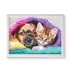 Paint & Frame Ζωγραφίζω Με Αριθμούς Sweet Friendship Για Ηλικίες 9+ Χρονών Paint & Frame Ζωγραφίζω Με Αριθμούς Sweet Friendship Για Ηλικίες 9+ Χρονών