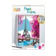 HappiHobbi Paint & Frame Paint by Numbers Spring Paris Για Ηλικίες 12+ Χρονών HappiHobbi Paint & Frame Paint by Numbers Spring Paris Για Ηλικίες 12+ Χρονών