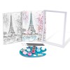 HappiHobbi Paint & Frame Paint by Numbers Spring Paris Για Ηλικίες 12+ Χρονών