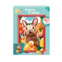 HappiHobbi Paint & Frame | Paint by Numbers - Cheerful Bunny | Για Ηλικίες 8+ Χρονών