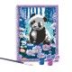 HappiHobbi Paint & Frame Paint by Numbers Dreamy Panda Για Ηλικίες 9+ Χρονών HappiHobbi Paint & Frame Paint by Numbers Dreamy Panda Για Ηλικίες 9+ Χρονών