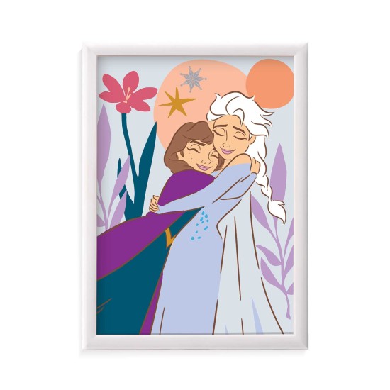 HappiHobbi Paint & Frame Paint by Numbers Disney Frozen Για Ηλικίες 6+ Χρονών HappiHobbi Paint & Frame Paint by Numbers Disney Frozen Για Ηλικίες 6+ Χρονών