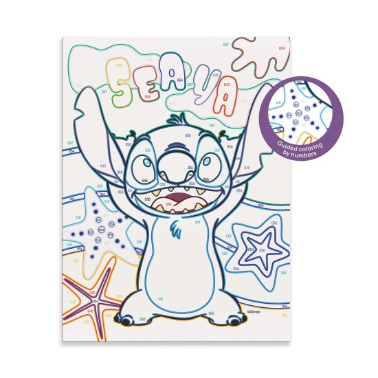 HappiHobbi Paint & Frame Paint by Numbers Disney Stitch Για Ηλικίες 6+ Χρονών HappiHobbi Paint & Frame Paint by Numbers Disney Stitch Για Ηλικίες 6+ Χρονών
