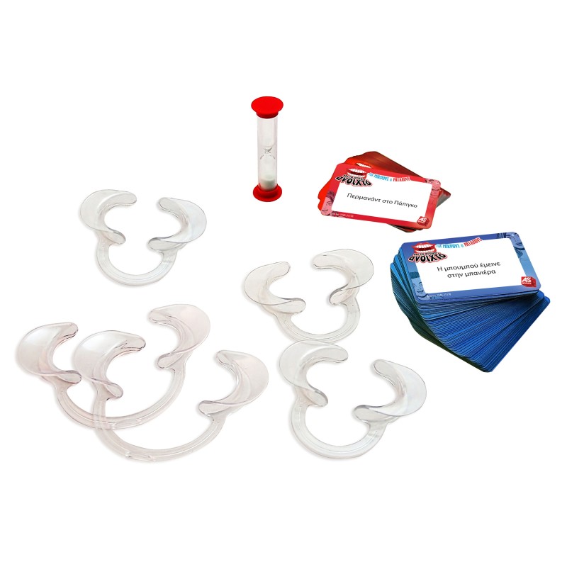 AS Games Επιτραπέζιο Παιχνίδι Με Το Στόμα Ανοιχτό Για Μικρούς Και Μεγάλους Για Ηλικίες 8+ Χρονών