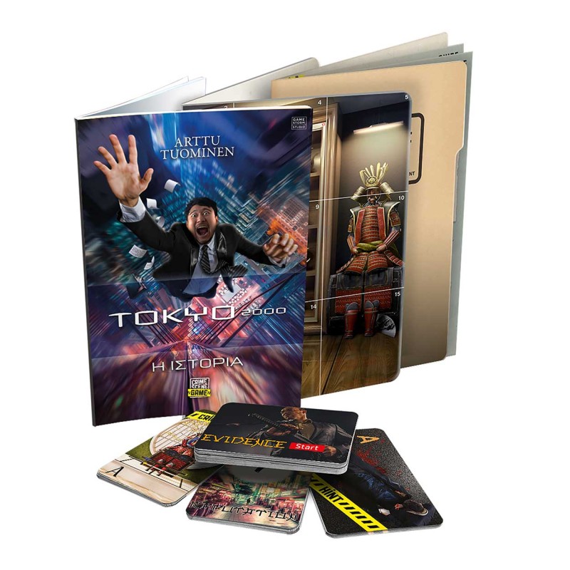 AS Games Επιτραπέζιο Παιχνίδι Crime Scene Tokyo 2000 Για Ηλικίες 18+ Χρονών Και 1+ Παίκτες