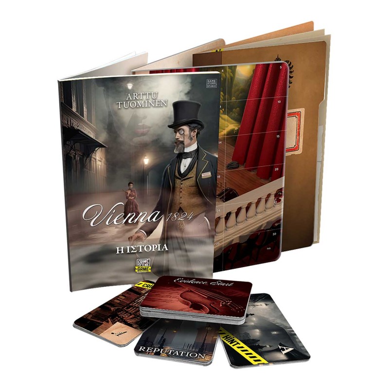 AS Games Επιτραπέζιο Παιχνίδι Crime Scene Vienna 1824 Για Ηλικίες 18+ Χρονών Και 1+ Παίκτες