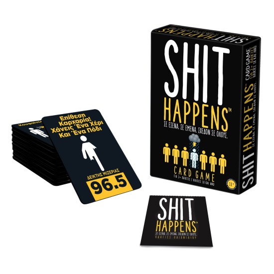 AS Games Επιτραπέζιο Παιχνίδι Shit Happens Για Ηλικίες 18+ Χρονών Και 2+ Παίκτες AS Games Επιτραπέζιο Παιχνίδι Shit Happens Για Ηλικίες 18+ Χρονών Και 2+ Παίκτες