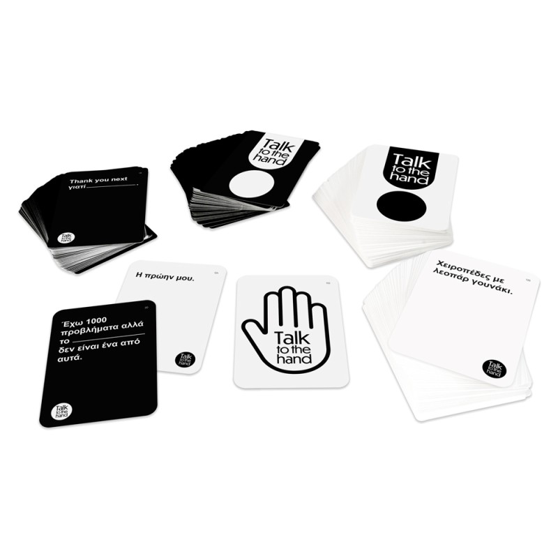 AS Games Επιτραπέζιο Παιχνίδι Talk To The Hand Για Ηλικίες 18+ Χρονών Και 3+ Παίκτες