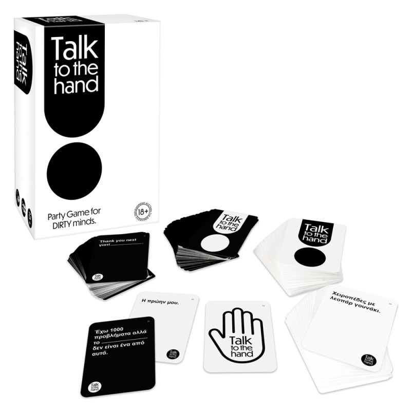 AS Games Επιτραπέζιο Παιχνίδι Talk To The Hand Για Ηλικίες 18+ Χρονών Και 3+ Παίκτες