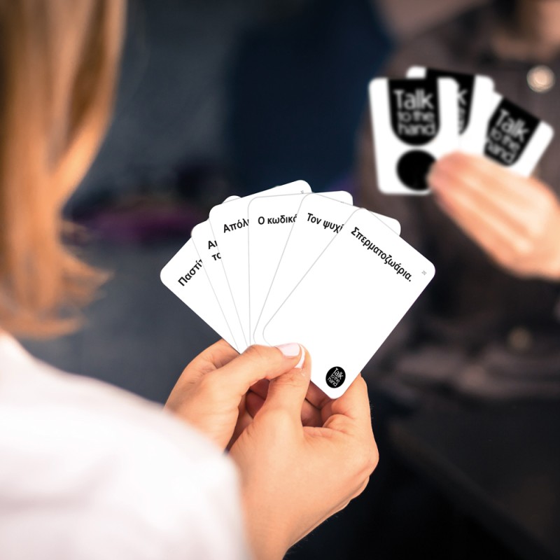 AS Games Επιτραπέζιο Παιχνίδι Talk To The Hand Για Ηλικίες 18+ Χρονών Και 3+ Παίκτες