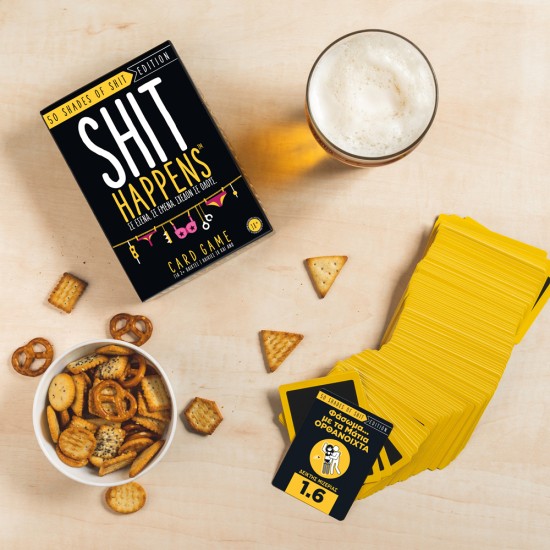AS Games Επιτραπέζιο Παιχνίδι Shit Happens 50 Shades Of Shit Για Ηλικίες 18+ Χρονών Και 2+ Παίκτες AS Games Επιτραπέζιο Παιχνίδι Shit Happens 50 Shades Of Shit Για Ηλικίες 18+ Χρονών Και 2+ Παίκτες