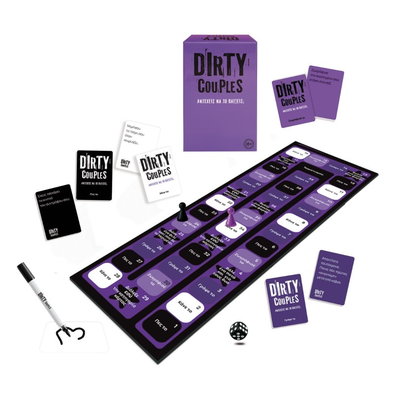 AS Games Επιτραπέζιο Παιχνίδι Dirty Couples Για Ηλικίες 18+ Χρονών Και 2 Παίκτες