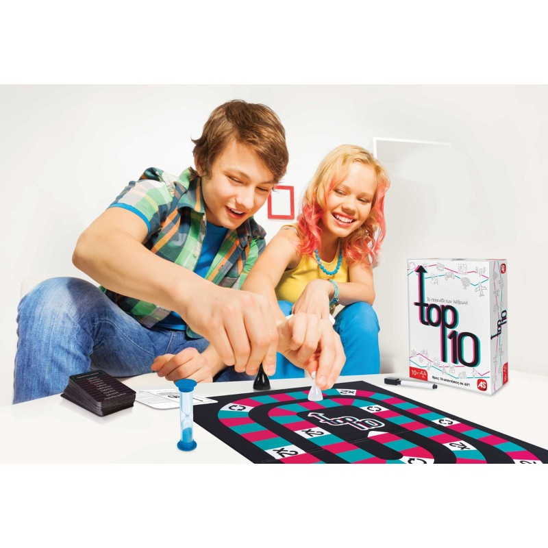 AS Games Επιτραπέζιο Παιχνίδι Top 10 Για Ηλικίες 10+ Χρονών Και 2+ Παίκτες