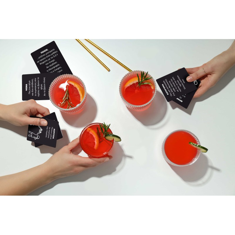 AS Games Επιτραπέζιο Παιχνίδι Με Κάρτες Dark Deck Τράβα Ρούφα Για Ηλικίες 18+ Χρονών Και 3+ Παίκτες