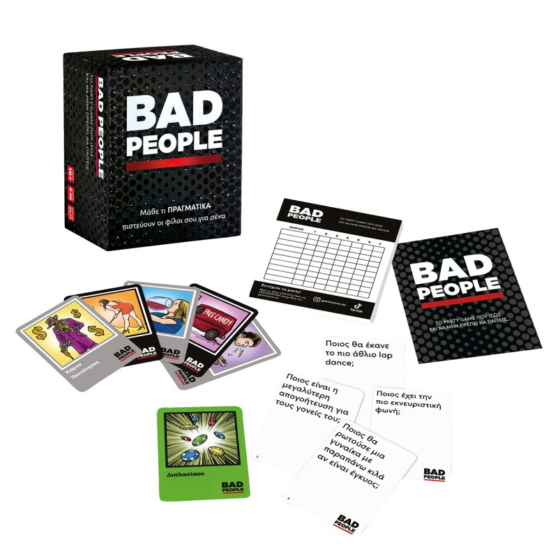 ΑS Games Επιτραπέζιο Bad People Για 18+ Ετών