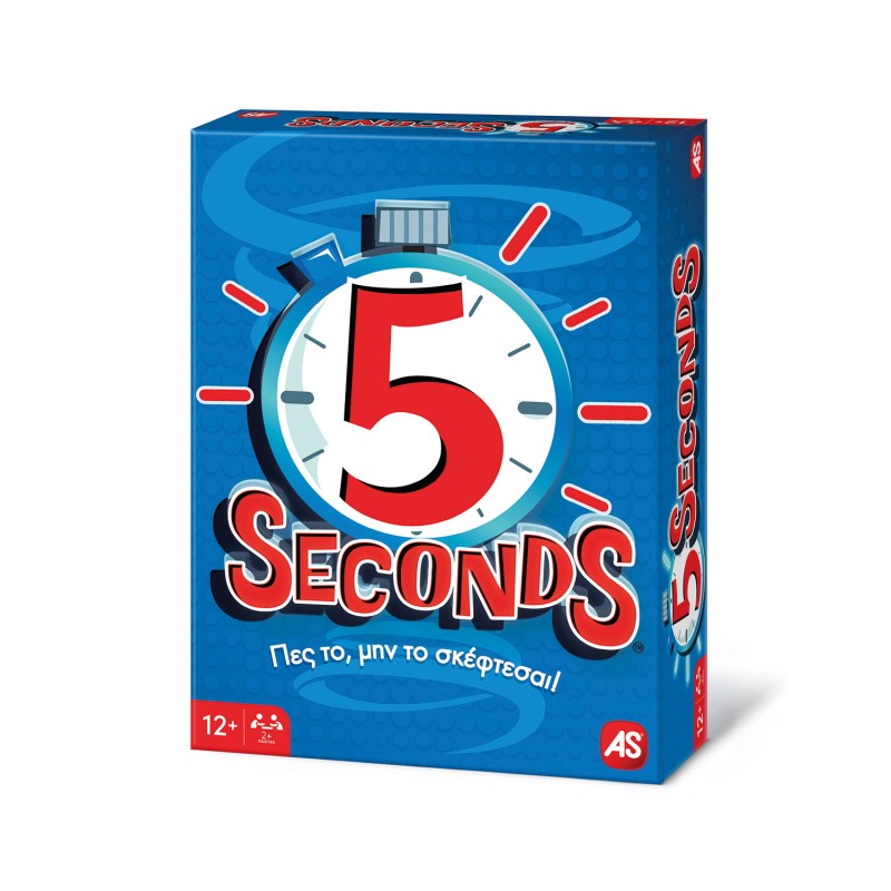 AS Games Επιτραπέζιο Παιχνίδι 5 Seconds Για Ηλικίες 12+ Χρονών Και 3-10 Παίκτες