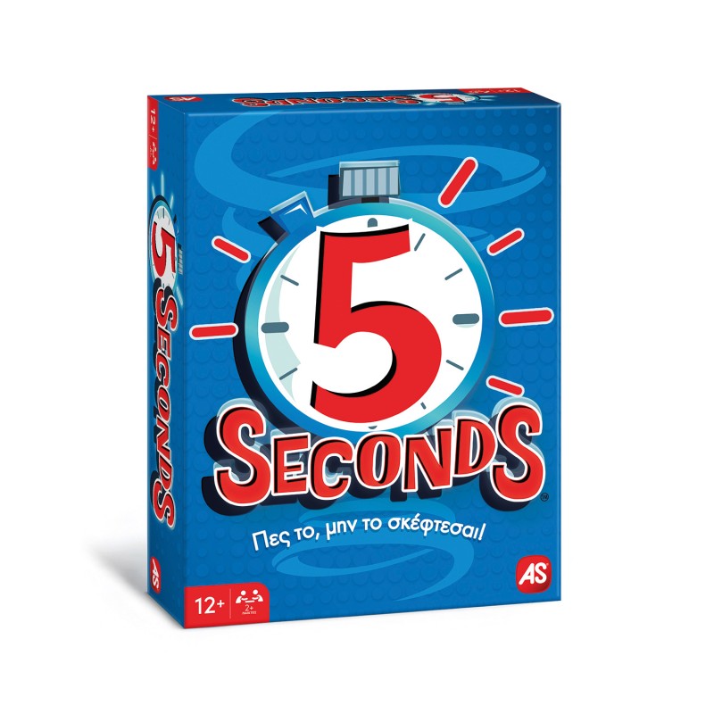 AS Games Επιτραπέζιο Παιχνίδι 5 Seconds Για Ηλικίες 12+ Χρονών Και 3-10 Παίκτες