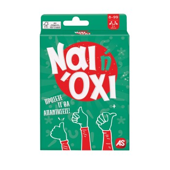 AS Games Παιχνίδια Με Κάρτες Στο Κεφάλι Το 'Χω - Με Το Στόμα Ανοιχτό - Όνομα Ζώα Φυτά - Ναι Ή Όχι