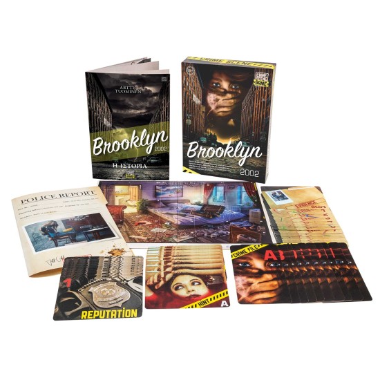 AS Games Επιτραπέζιο Παιχνίδι Crime Scene Brooklyn 2002 Για Ηλικίες 18+ Χρονών Και 1+ Παίκτες AS Games Επιτραπέζιο Παιχνίδι Crime Scene Brooklyn 2002 Για Ηλικίες 18+ Χρονών Και 1+ Παίκτες