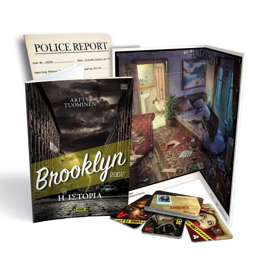 AS Games Επιτραπέζιο Παιχνίδι Crime Scene Brooklyn 2002 Για Ηλικίες 18+ Χρονών Και 1+ Παίκτες AS Games Επιτραπέζιο Παιχνίδι Crime Scene Brooklyn 2002 Για Ηλικίες 18+ Χρονών Και 1+ Παίκτες