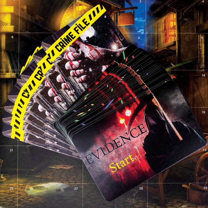 AS Games Επιτραπέζιο Παιχνίδι Crime Scene London 1892 Για Ηλικίες 18+ Χρονών Και 1+ Παίκτες