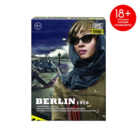 AS Games Επιτραπέζιο Παιχνίδι Crime Scene Berlin 1976 Για Ηλικίες 18+ Χρονών Και 1+ Παίκτες AS Games Επιτραπέζιο Παιχνίδι Crime Scene Berlin 1976 Για Ηλικίες 18+ Χρονών Και 1+ Παίκτες