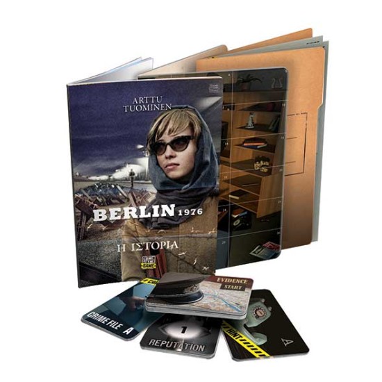 AS Games Επιτραπέζιο Παιχνίδι Crime Scene Berlin 1976 Για Ηλικίες 18+ Χρονών Και 1+ Παίκτες AS Games Επιτραπέζιο Παιχνίδι Crime Scene Berlin 1976 Για Ηλικίες 18+ Χρονών Και 1+ Παίκτες