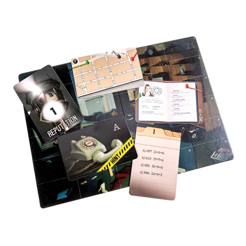 AS Games Επιτραπέζιο Παιχνίδι Crime Scene Berlin 1976 Για Ηλικίες 18+ Χρονών Και 1+ Παίκτες