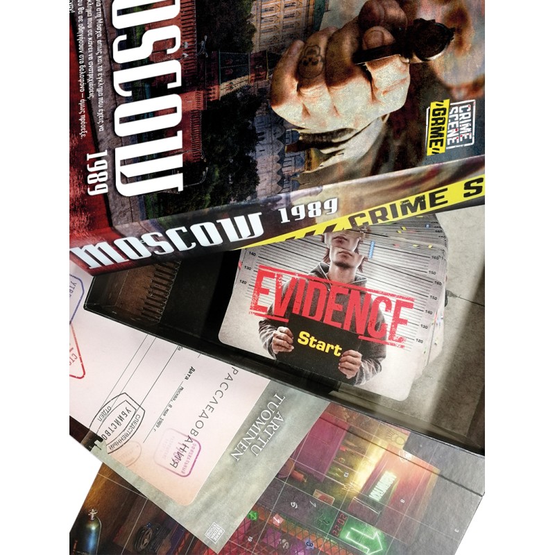 AS Games Επιτραπέζιο Παιχνίδι Crime Scene Moscow 1989 Για Ηλικίες 18+ Χρονών Και 1+ Παίκτες