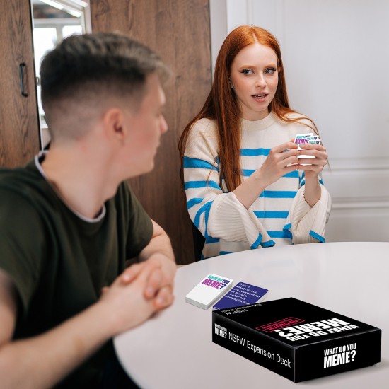 AS Games Επιτραπέζιο Παιχνίδι What Do You Meme? NSFW Expansion Pack Για Ηλικίες 18+ Χρονών Και 3-20+ AS Games Επιτραπέζιο Παιχνίδι What Do You Meme? NSFW Expansion Pack Για Ηλικίες 18+ Χρονών Και 3-20+