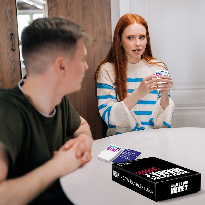 AS Games Επιτραπέζιο Παιχνίδι What Do You Meme? NSFW Expansion Pack Για Ηλικίες 18+ Χρονών Και 3-20+