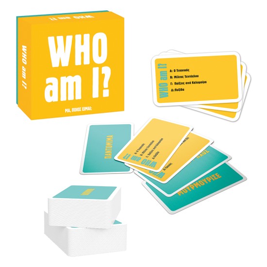 AS Games Επιτραπέζιο Παιχνίδι Gift Games Who Am I? Για Ηλικίες 15+ Χρονών Και 3-6 Παίκτες AS Games Επιτραπέζιο Παιχνίδι Gift Games Who Am I? Για Ηλικίες 15+ Χρονών Και 3-6 Παίκτες