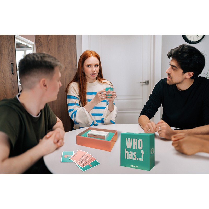 AS Games Επιτραπέζιο Παιχνίδι Gift Games Who Has? Για Ηλικίες 15+ Χρονών Και 3-6 Παίκτες