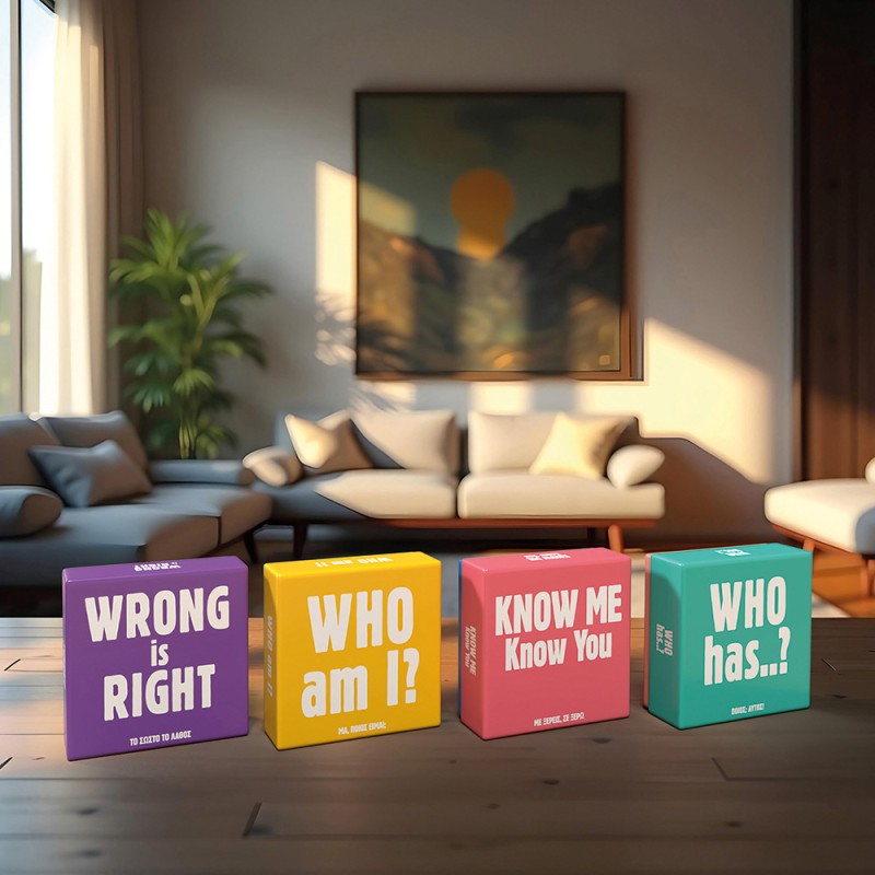 AS Games Επιτραπέζιο Παιχνίδι Gift Games Who Has? Για Ηλικίες 15+ Χρονών Και 3-6 Παίκτες