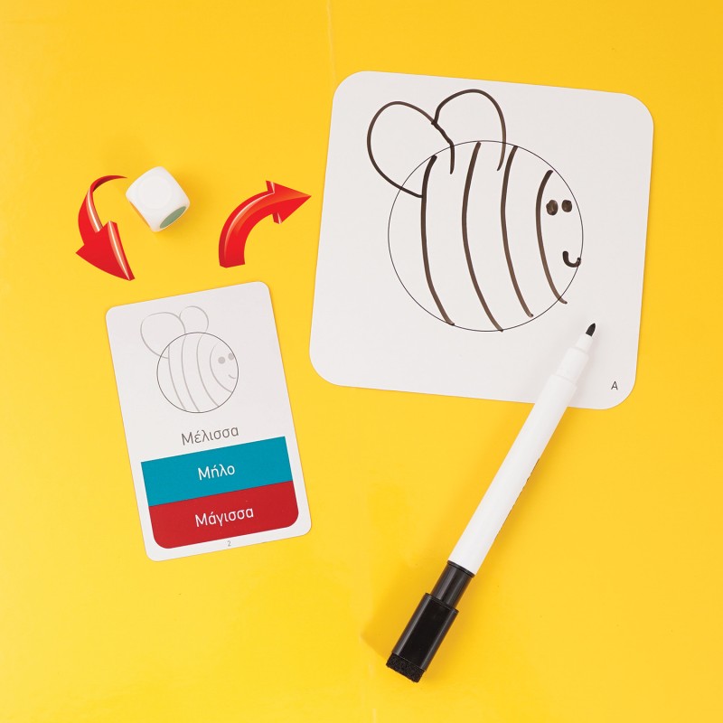 AS Games Επιτραπέζιο Παιχνίδι Σκιτσογραφίες Junior Για Ηλικίες 5+ Χρονών Και 3+ Παίκτες