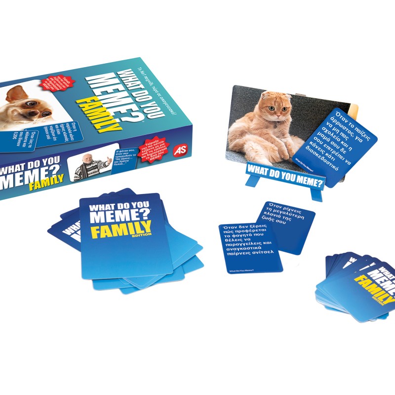 AS Games Επιτραπέζιο Παιχνίδι What Do You Meme? Οικογενειακό Για Ηλικίες 8+ Χρονών Και 3+ Παίκτες