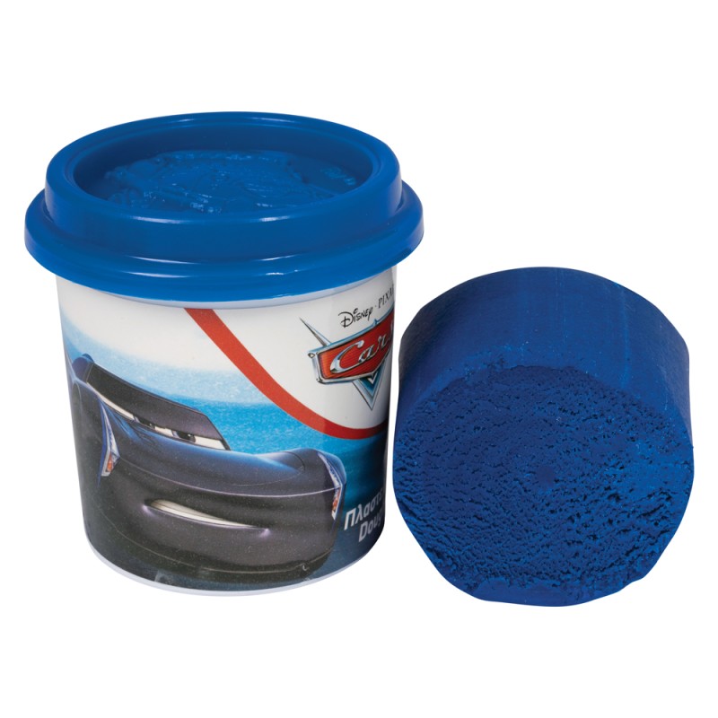 AS Πλαστελίνη Disney Cars Βαζάκι Με Καπάκι Καλουπάκι 114gr Για 3+ Χρονών