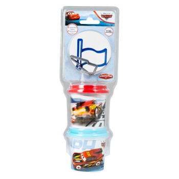 AS Πλαστελίνη Disney Cars 2 Βαζάκια Με Καπάκια Καλουπάκια Και 2 Κόφτες 228gr Για 3+ Χρονών