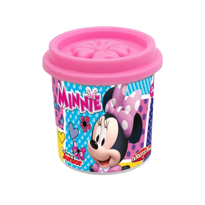 AS Πλαστελίνη Disney Minnie Βαζάκι Με Καπάκι Καλουπάκι 114gr Για 3+ Χρονών